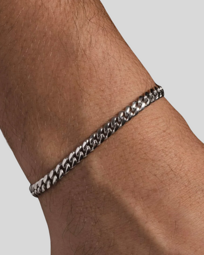 Cuban Bracelet 5mm | Silver