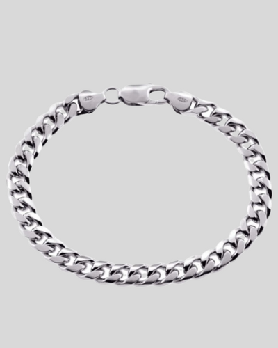 Cuban Bracelet 7mm | Silver