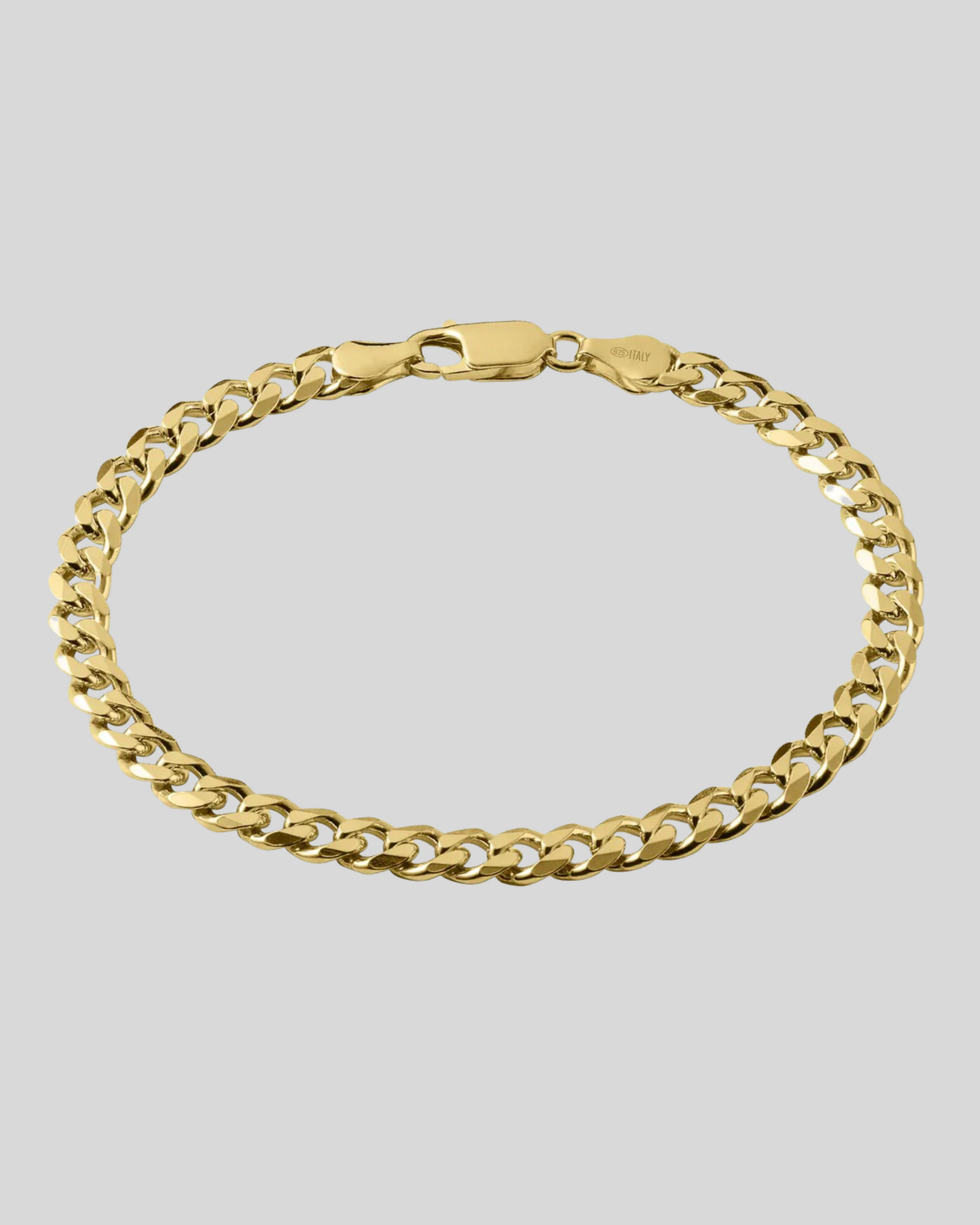 Cuban Bracelet 7mm | Gold