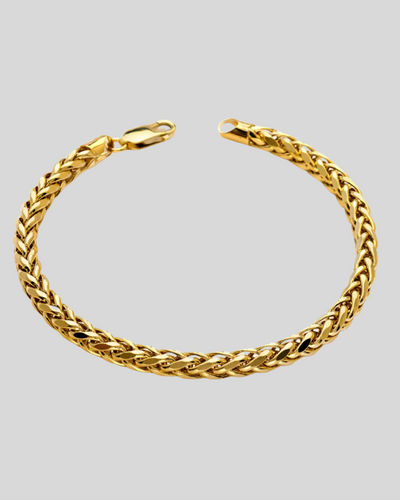 Wheat Bracelet 3mm | Gold