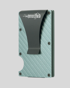 Omnified Wallet | Silver Carbon