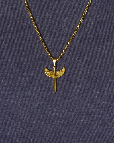 Winged Sword (3mm Wheat) | Gold
