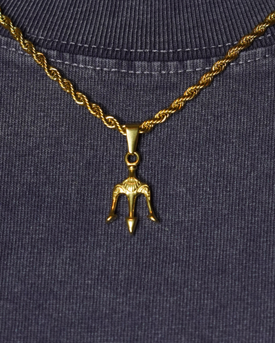 Trident (3mm Rope) | Gold