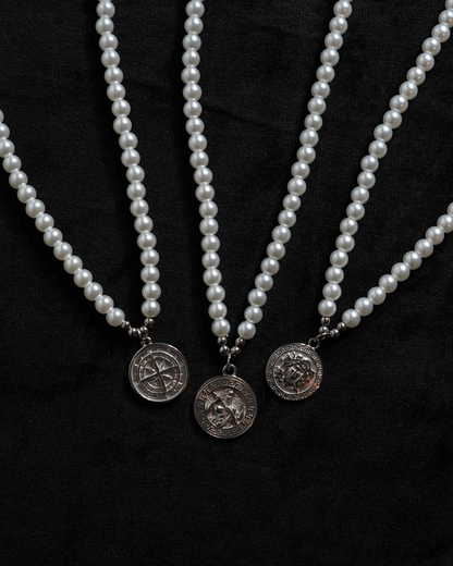 Pearl Pendant x 5mm Cuban | Zeus