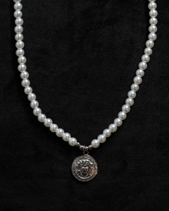 Pearl Pendant x 5mm Cuban | Medusa