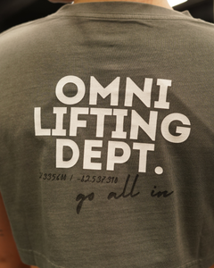 Cropped Tee | Lifting Dept