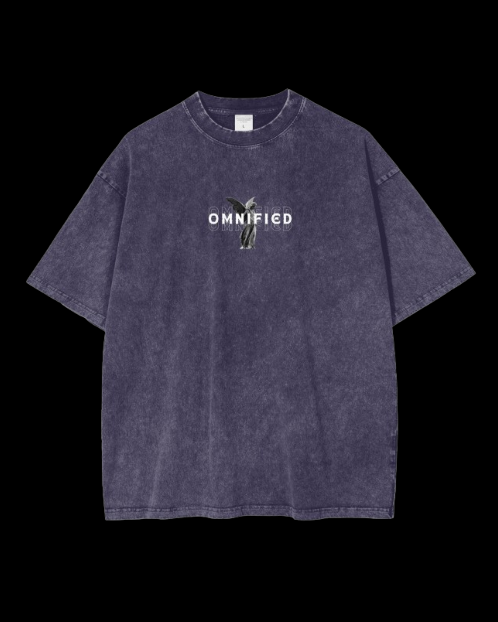 Relaxed Stonewash Tee | Angel