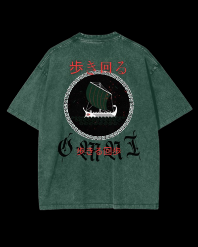 Relaxed Stonewash Tee | Red Sea