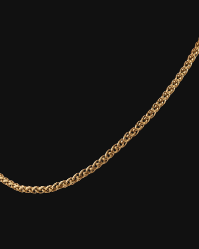 Wheat Chain 3mm | Gold