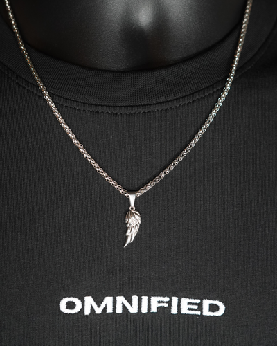 Wing Wheat + Rope 3mm  | Silver