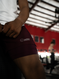 Compact Shorts | Maroon