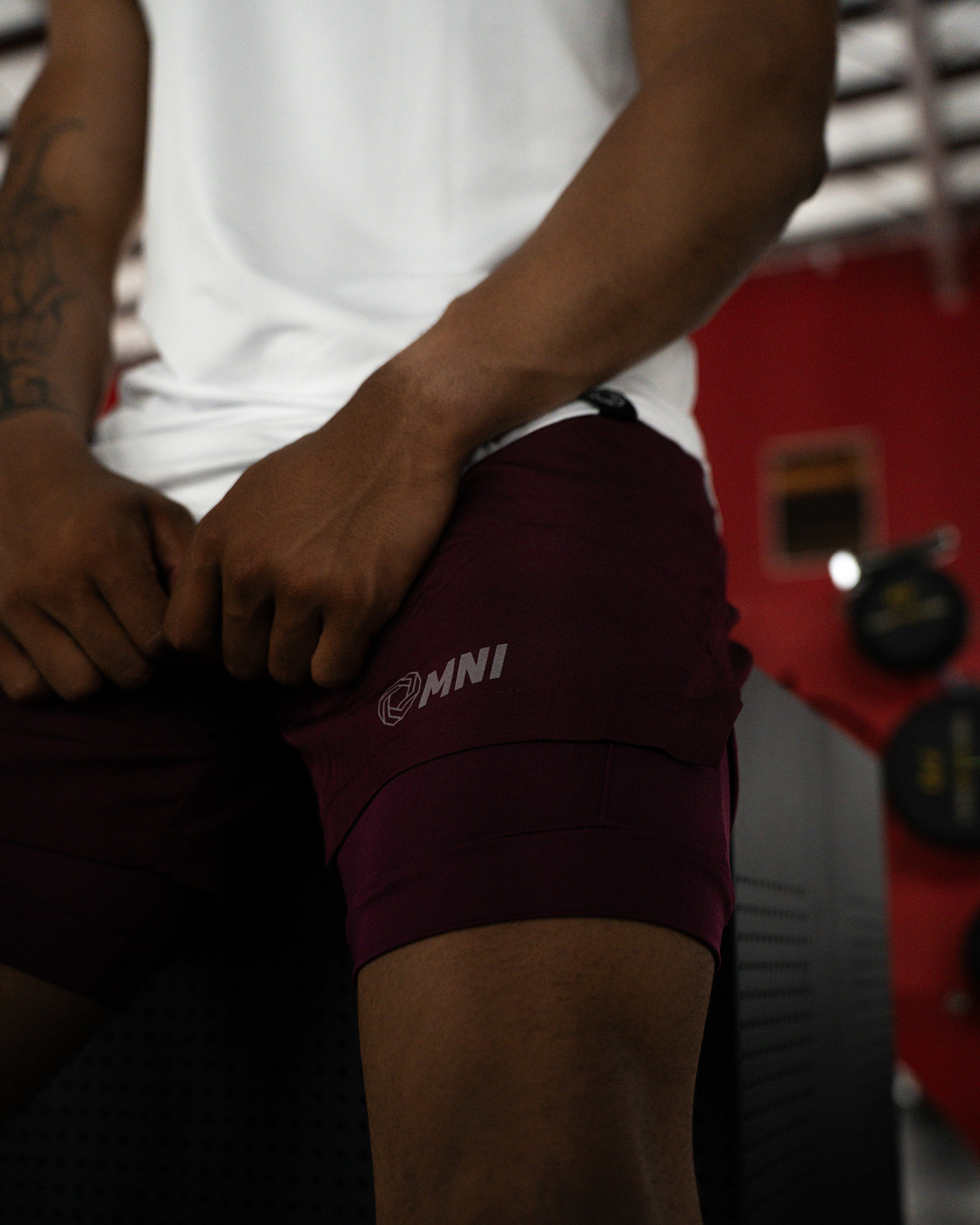 Compact Shorts | Maroon