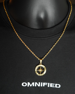 Compass (3mm Rope) | Gold