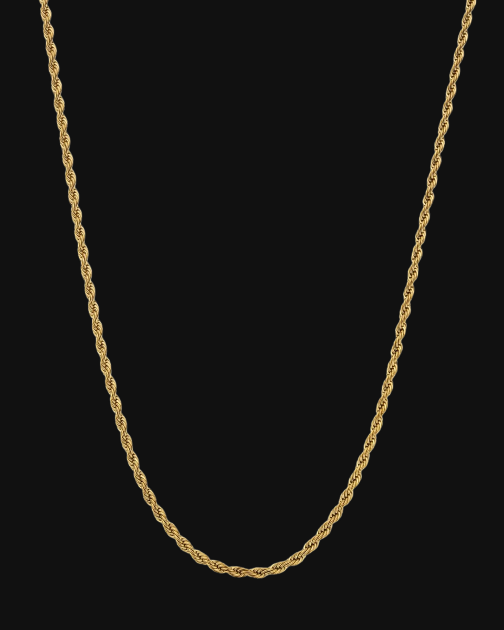 Rope Chain 3mm | Gold