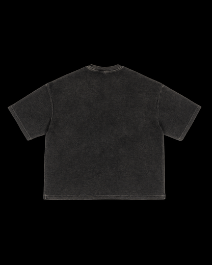Washed Waffle Boxy Tee