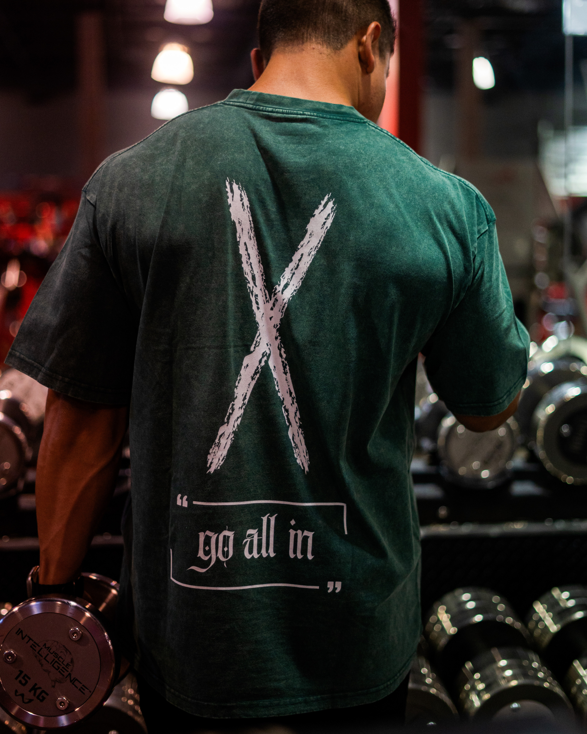 Relaxed Stonewash Tee | "X"
