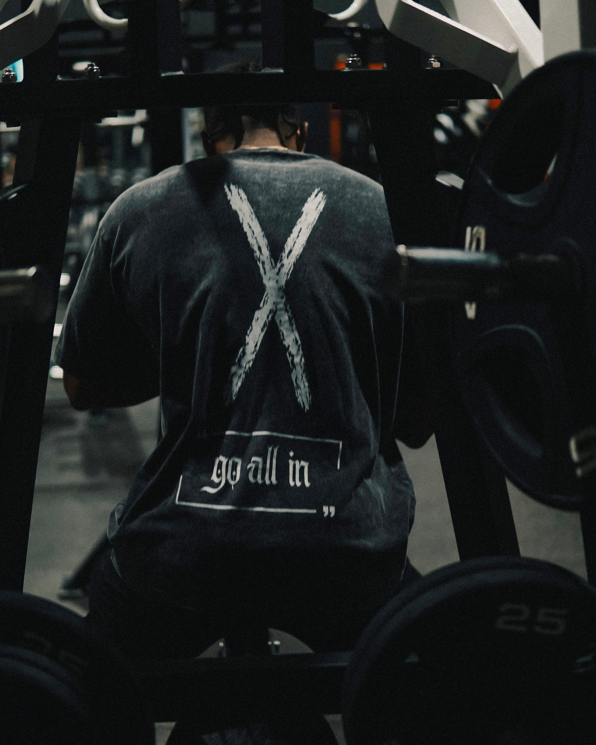 Relaxed Stonewash Tee | "X"