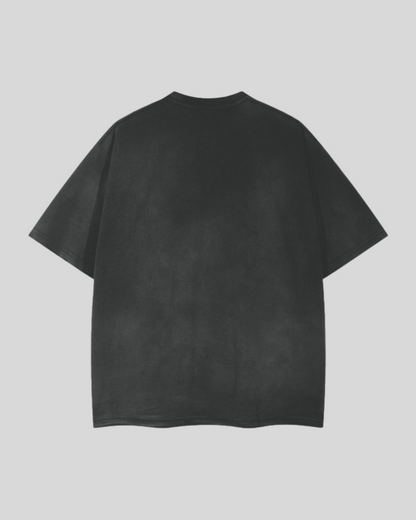Relaxed Frayed Tee | Butterflies