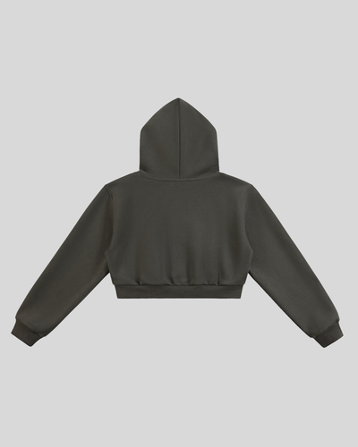 Essential Cropped Hoodie
