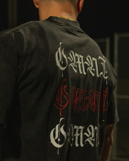 Relaxed Stonewash Tee | Rose [𝔯𝔢𝔡]