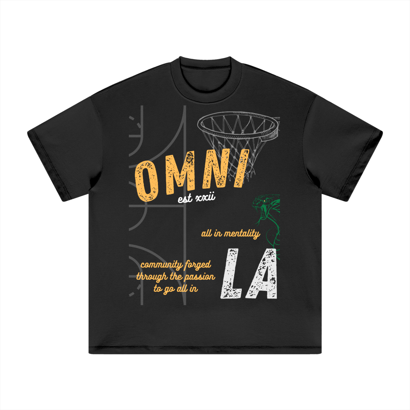 Heavyweight Earth Tone T-Shirt