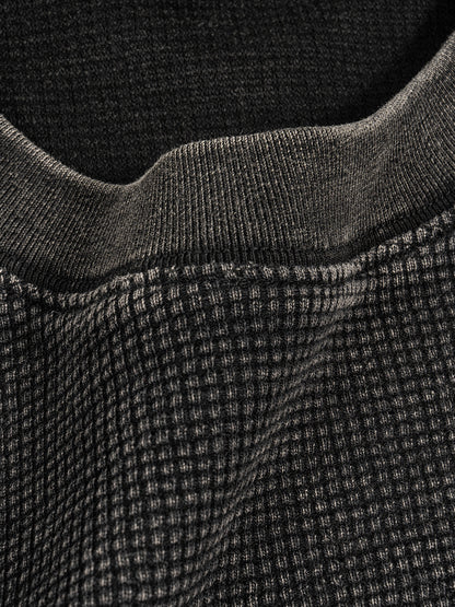 Washed Waffle Boxy Tee