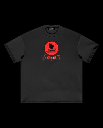 Premium Oversized Tee | Red Sea