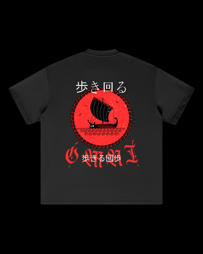 Premium Oversized Tee | Red Sea