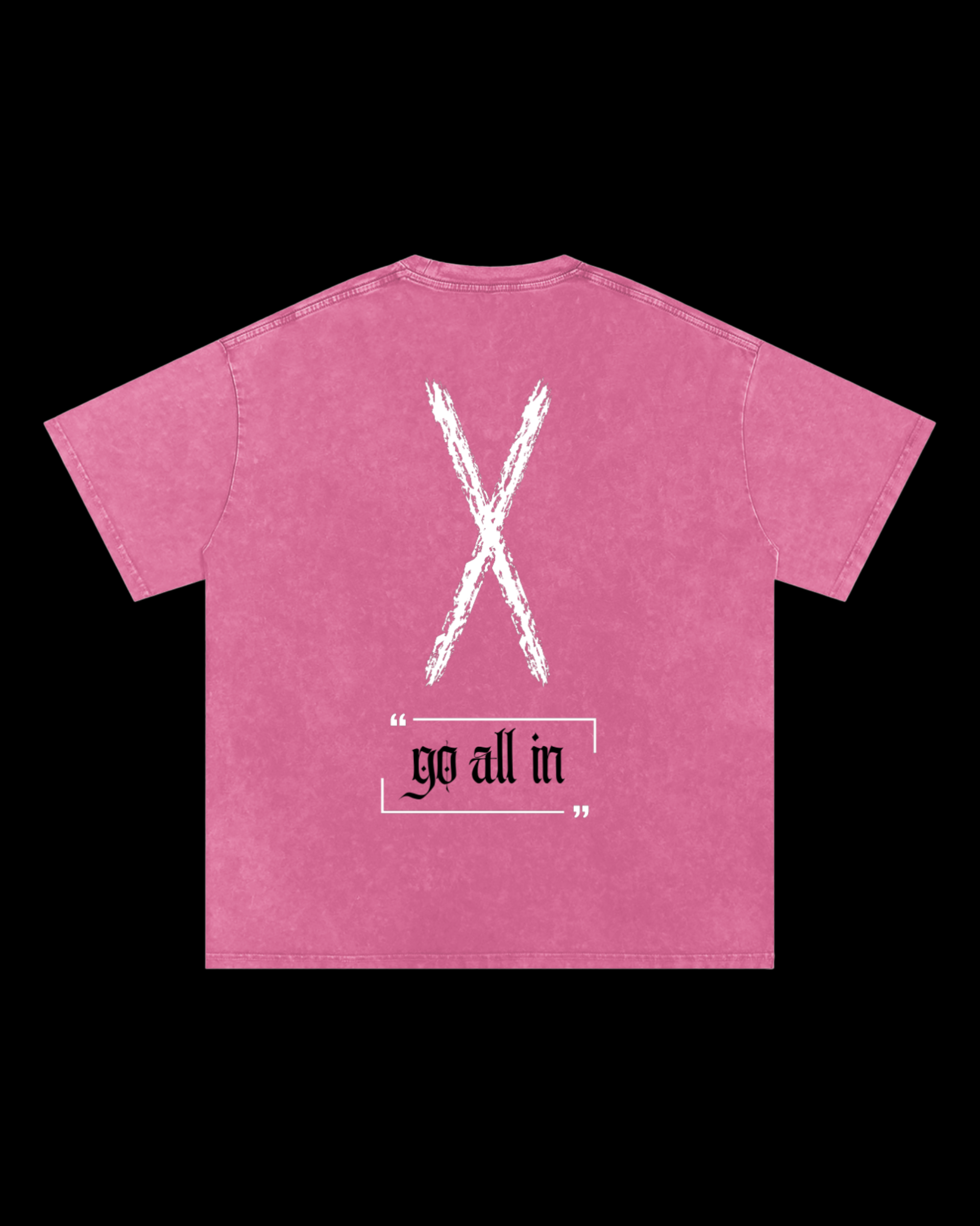 Relaxed Stonewash Tee | "X"