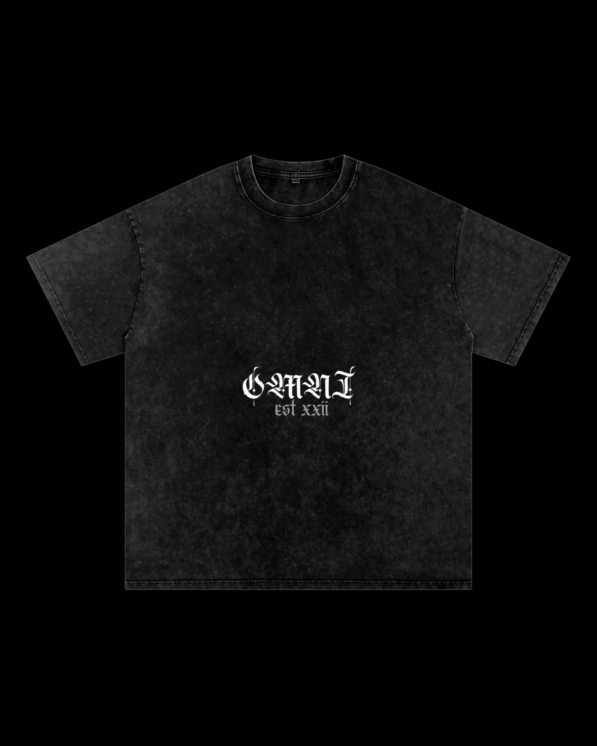 Relaxed Stonewash Tee | "X"