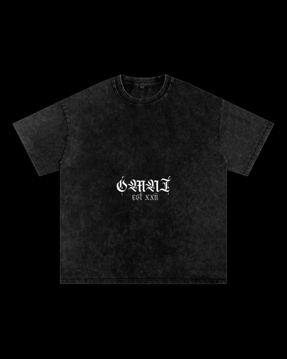 Relaxed Stonewash Tee | "X"