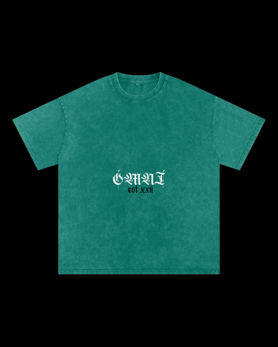 Relaxed Stonewash Tee | "X"