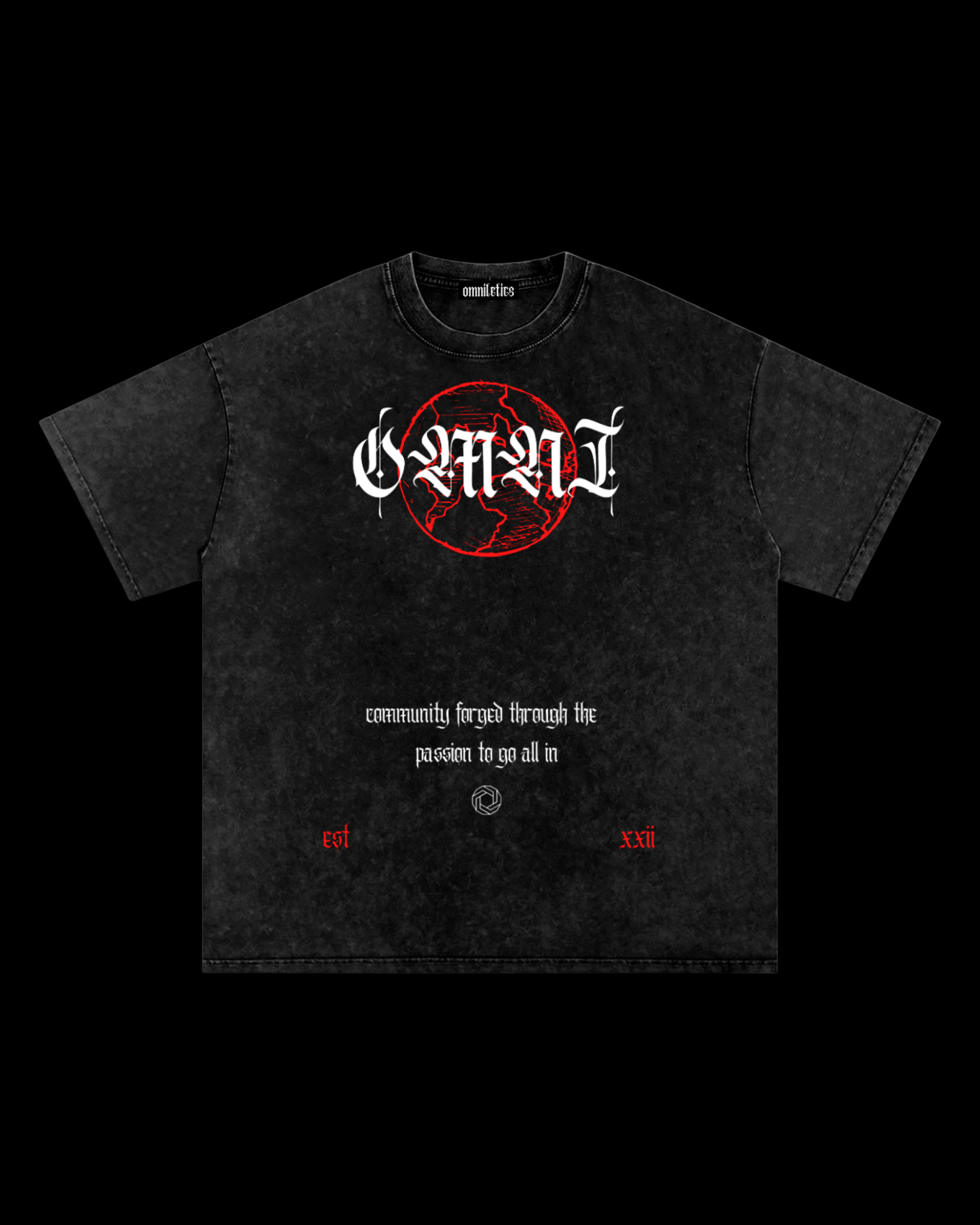 Relaxed Stonewash Tee | Worldwide [𝔯𝔢𝔡]