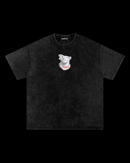 Relaxed Stonewash Tee | Statue [𝔯𝔢𝔡]