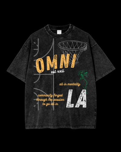 Relaxed Stonewash Tee | LA 824