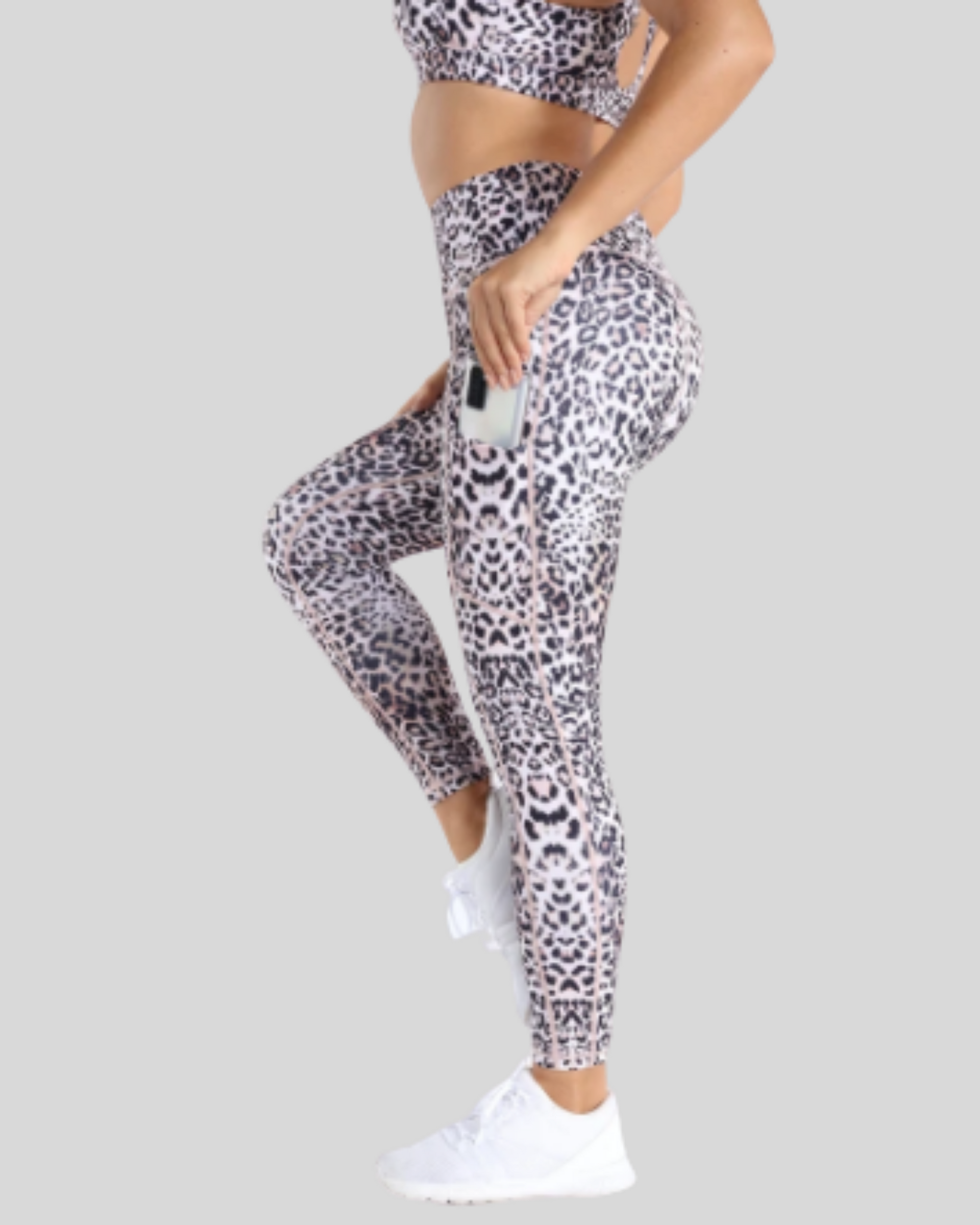 シャルボン LEOPARD 10 POCKETS SHORT LEGGINGS Leopard Pocket Leggings – Omniletics